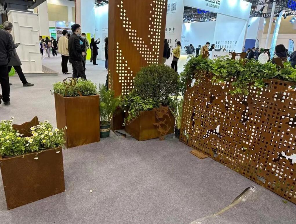 白朗耐候钢花箱